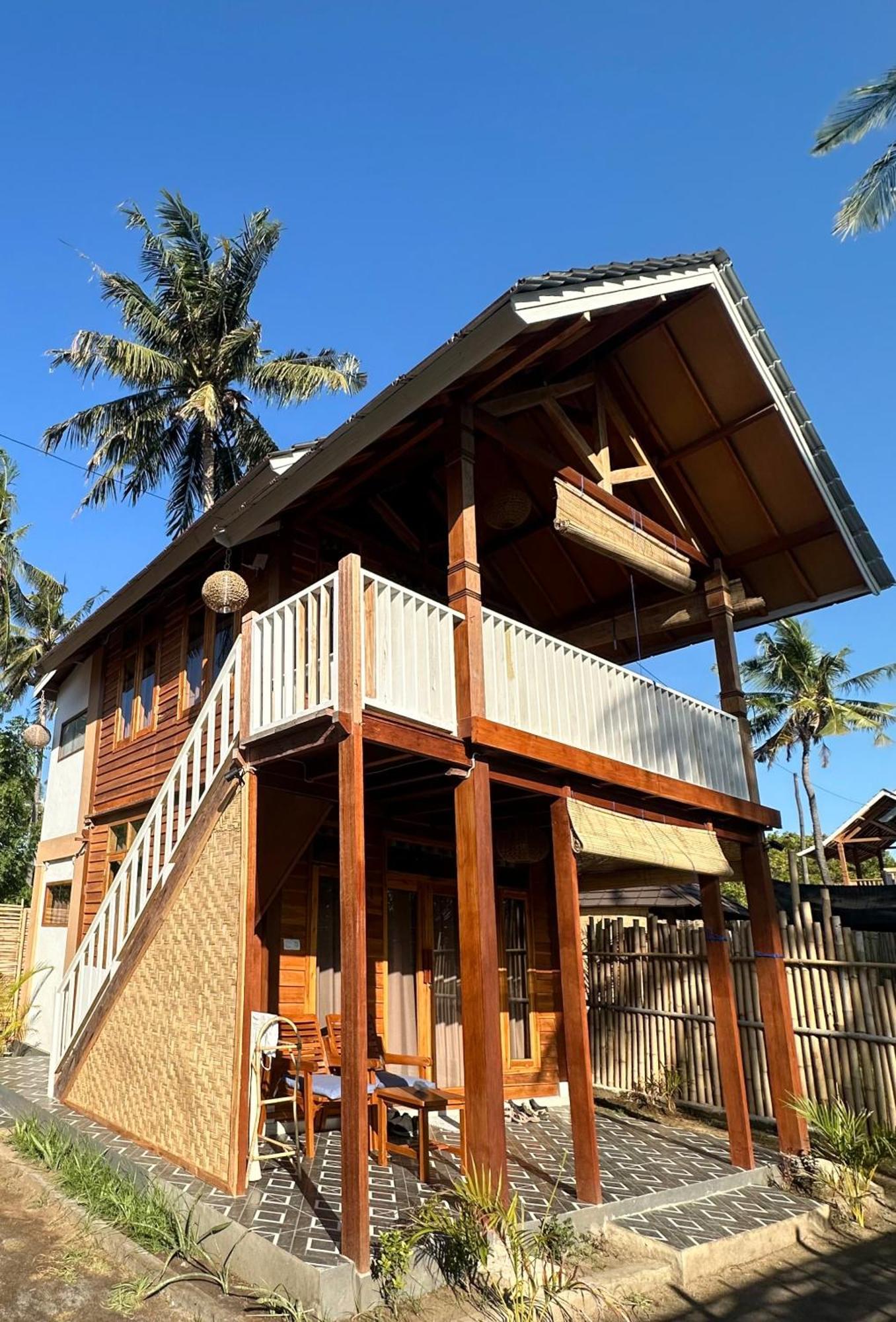 Bollata Beach House Gili Air Kültér fotó